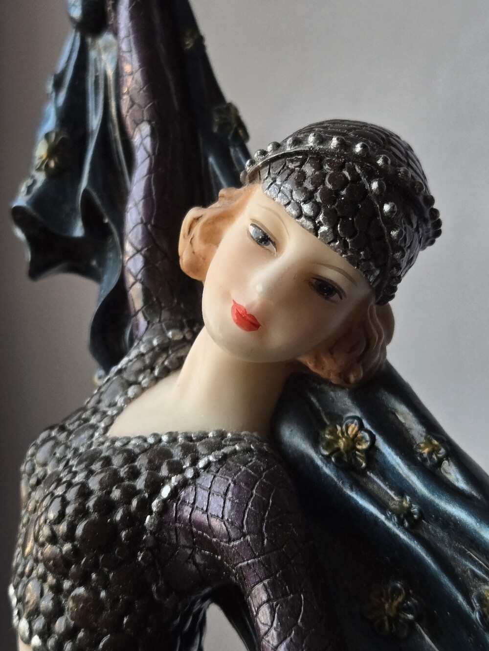 VINTAGE OBJET 'D ELEGANCE ART DECO COLLECTION DANCER SCULPTURE